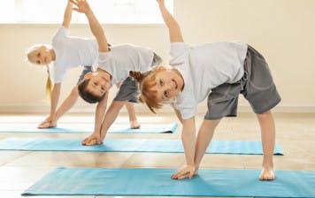 Simple yoga exercises for kids