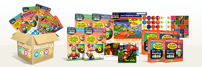 Learn to Read ABC Reading Eggs Level 2 Book Pack