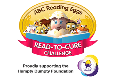 Reading Eggs Read-to-Cure Challenge - proudly supporting the Humpty Dumpty Foundation