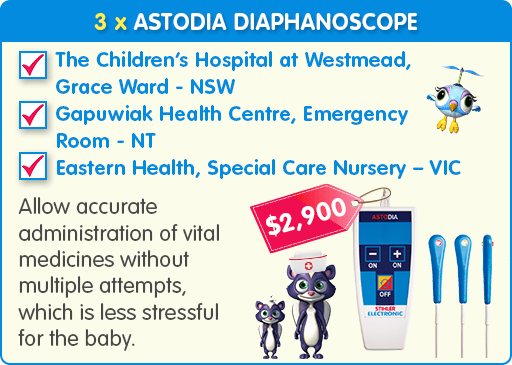 3 x Astodia Diaphanoscope