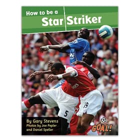 How to Be a Star Striker in soccer children's nonfiction book