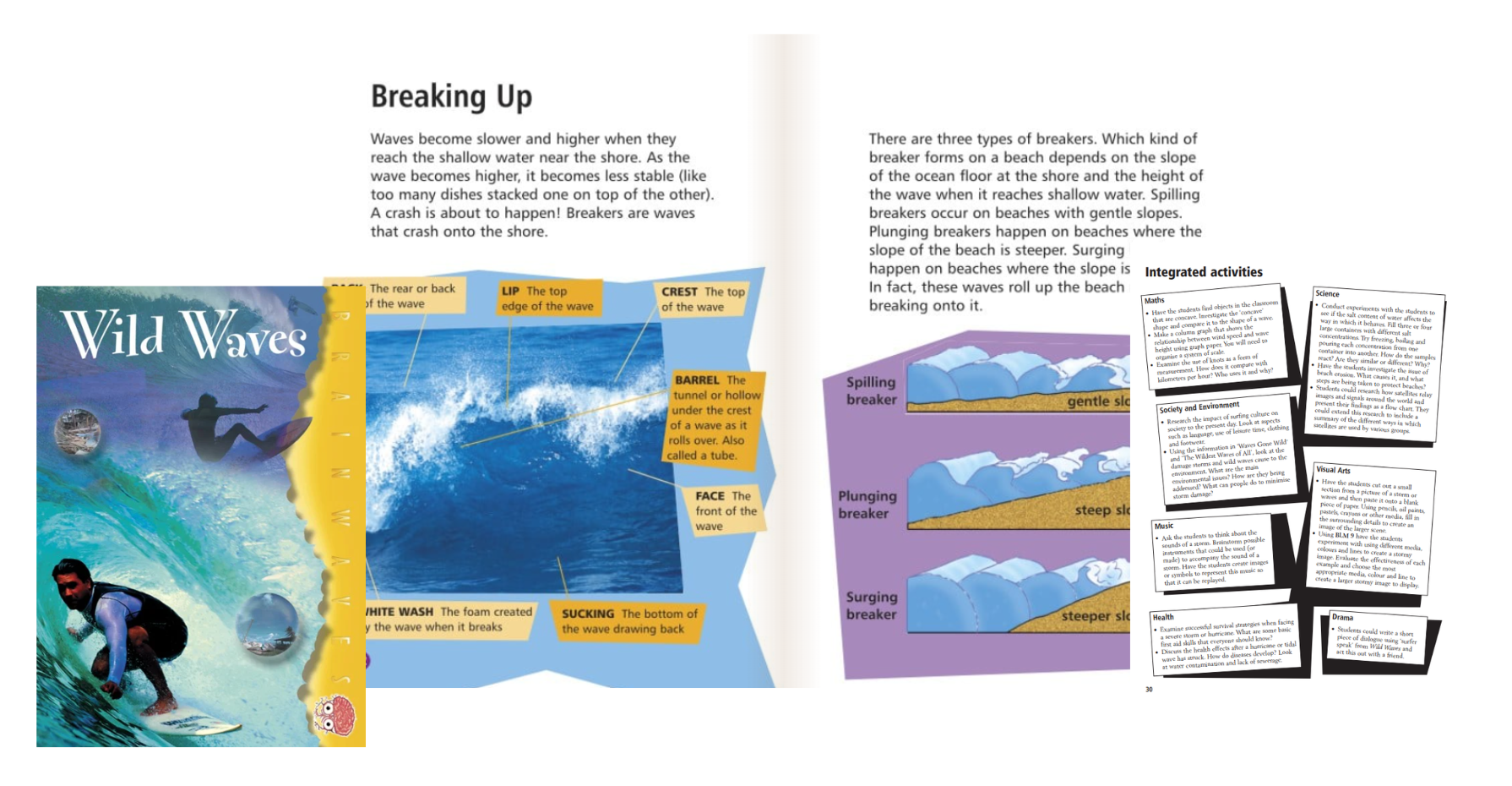 Ocean books for kids - Wild Waves