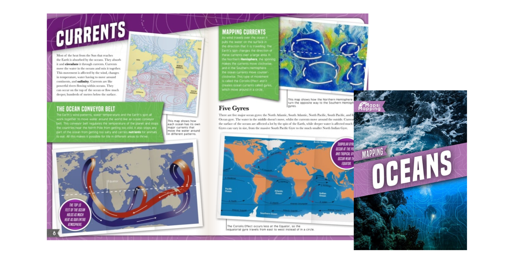 Ocean books for kids - Mapping Oceans