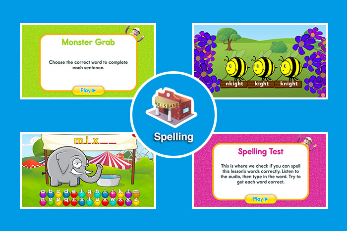 online spelling games