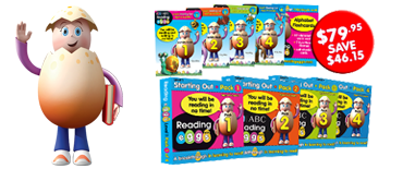 Reading Eggs Book Pack Level 1 special offer