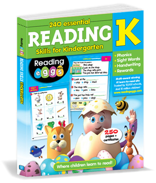 240 Essential Reading Skills for Kindergarten