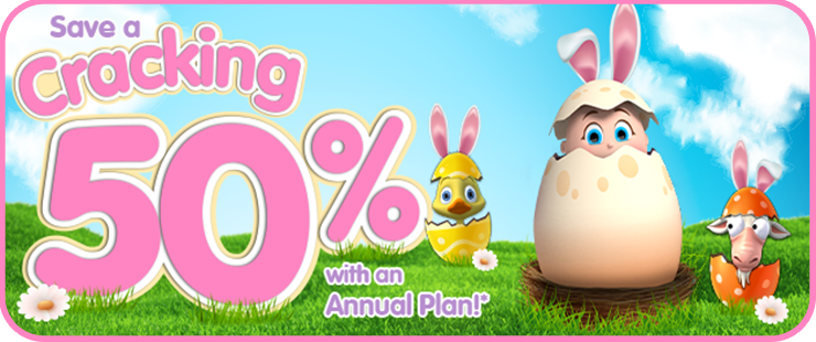 Reading Eggs Easter Sale