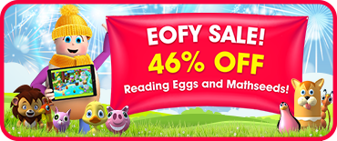 Reading Eggs and Mathseeds EOFY Discount