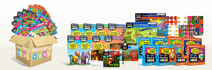 Learn to Read ABC Reading Eggs Mega Book Pack