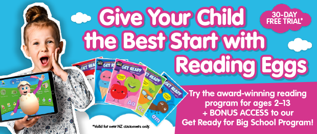 Try our award‑winning reading program for 30 days FREE plus enjoy BONUS ACCESS to our Get Ready for Big School Program.