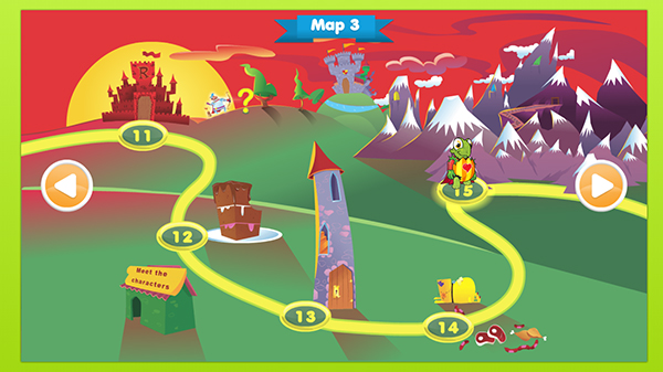 One of the maps from Storylands