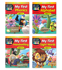 Reading Eggs My First Activity Book Pack